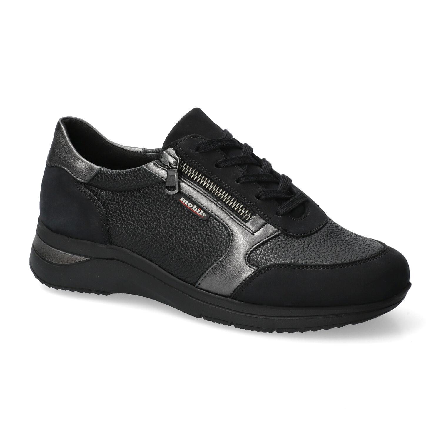lacets femme modèle Millena noir - Mephisto